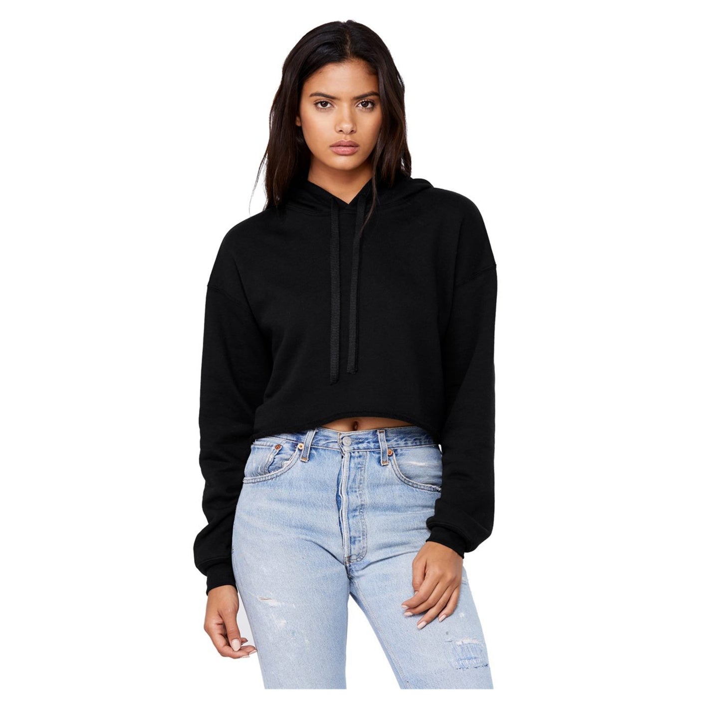 Ladies - Crop Fleece Hoodie (Design of the Week)