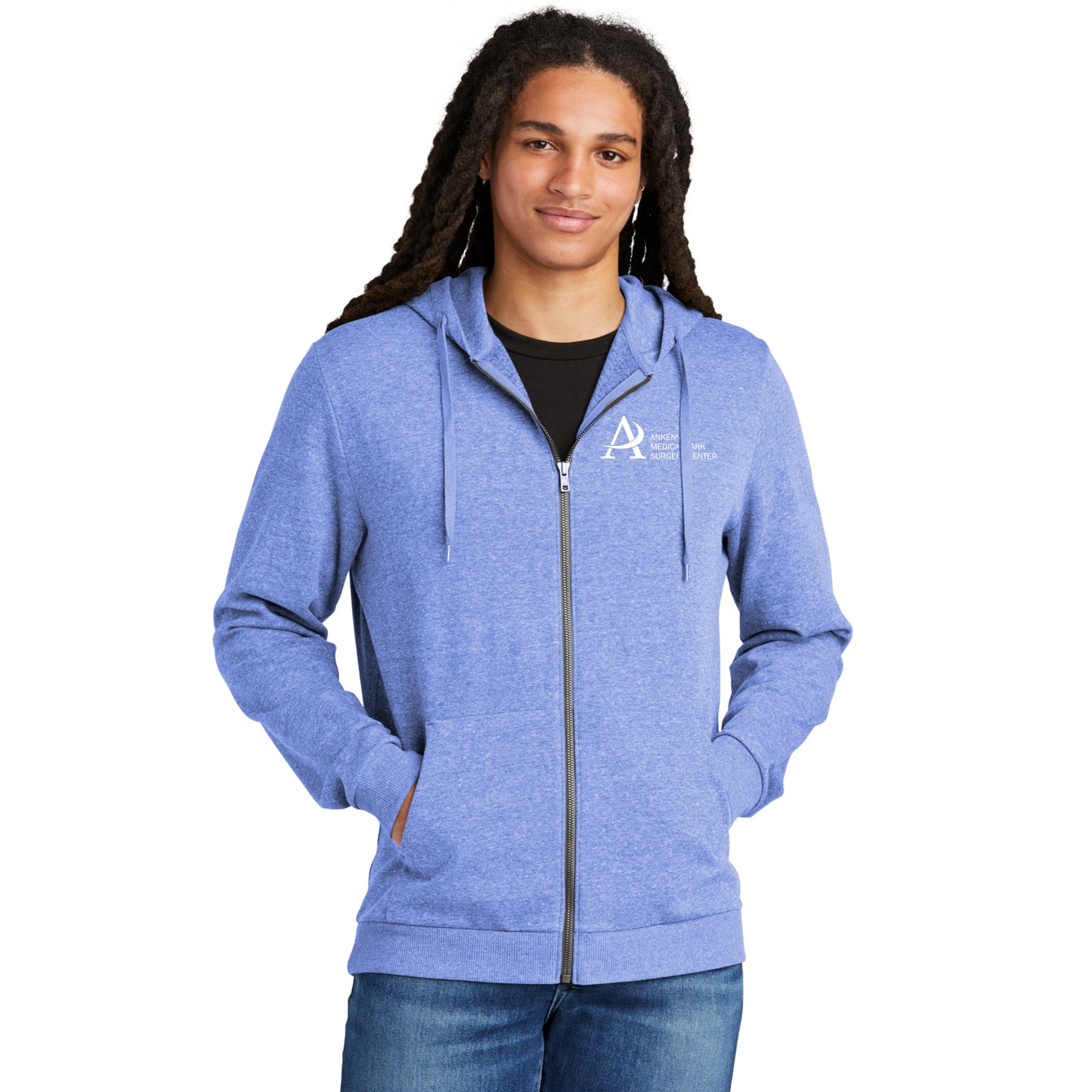 Adult - District Tri® Full Zip Hoodie (Ankeny Medical Park)