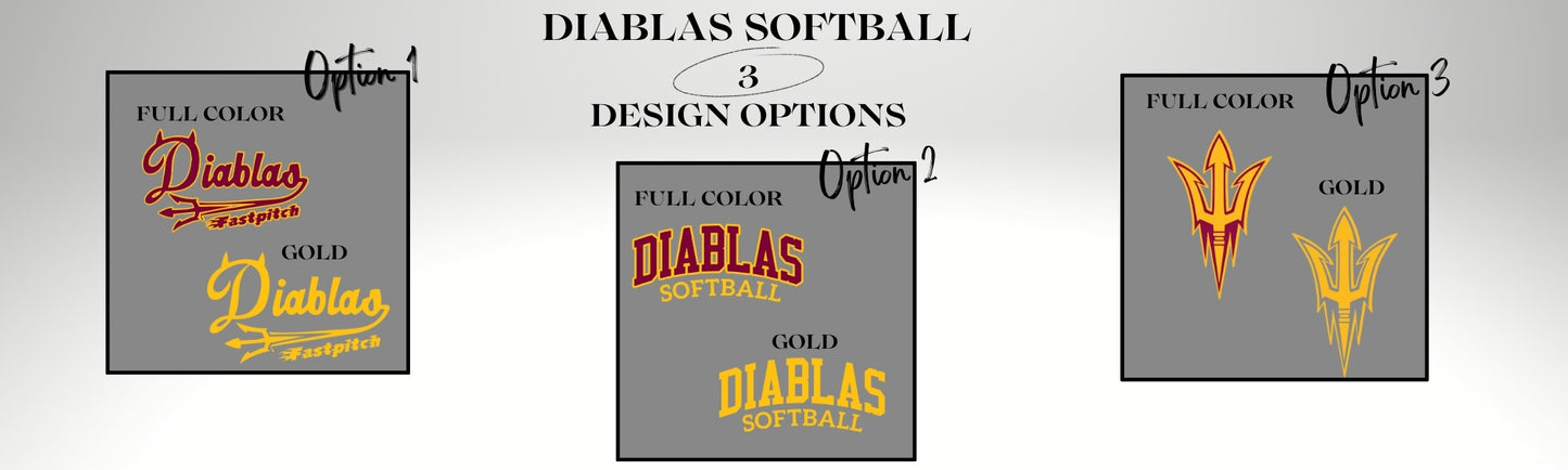 Ladies - Crop Hooded Sweatshirt - (Diablas)