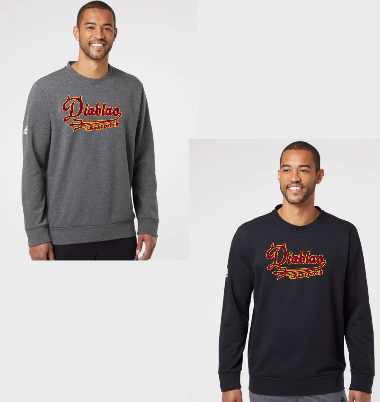 Unisex Fleece Crewneck Sweatshirt - Diablas