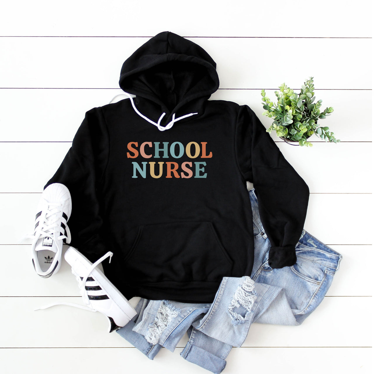 Adult - Unisex Hooded Pullover Sweatshirt (Nurse Collection)