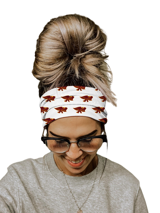 Handsewn Sports Headbands - (Ankeny Hawks Collection)