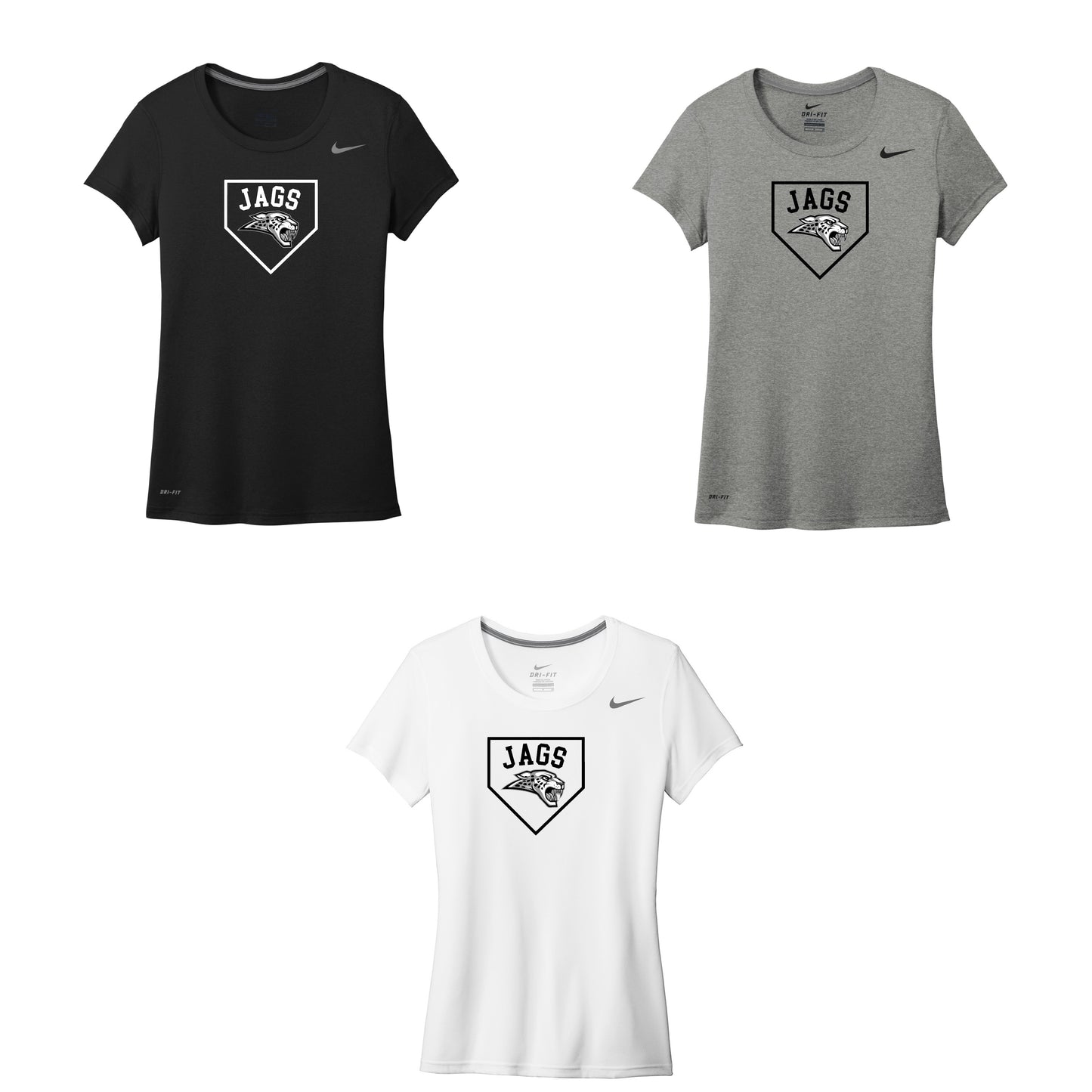 Ladies - Nike Legend Tee - (Centennial Jaguar Baseball)