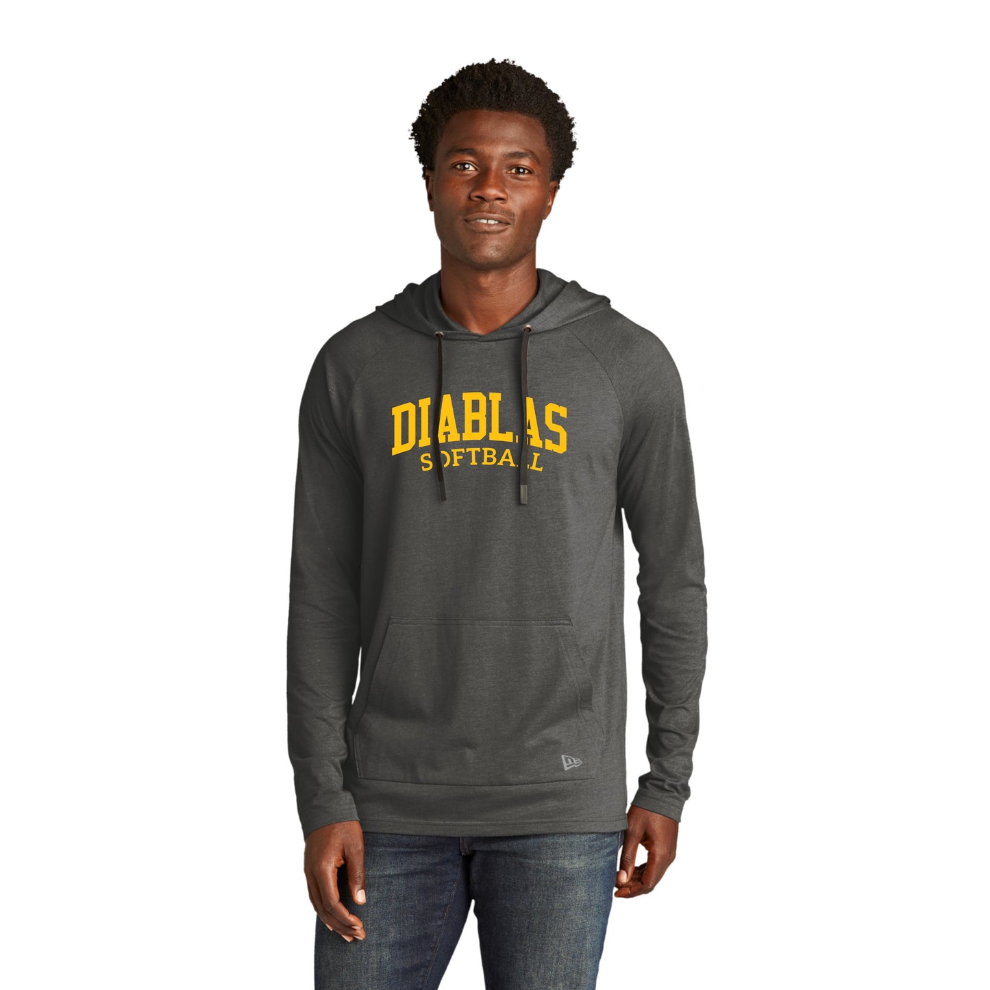 Adult - Tri-Blend Lightweight Hooded Tee - (Diablas)