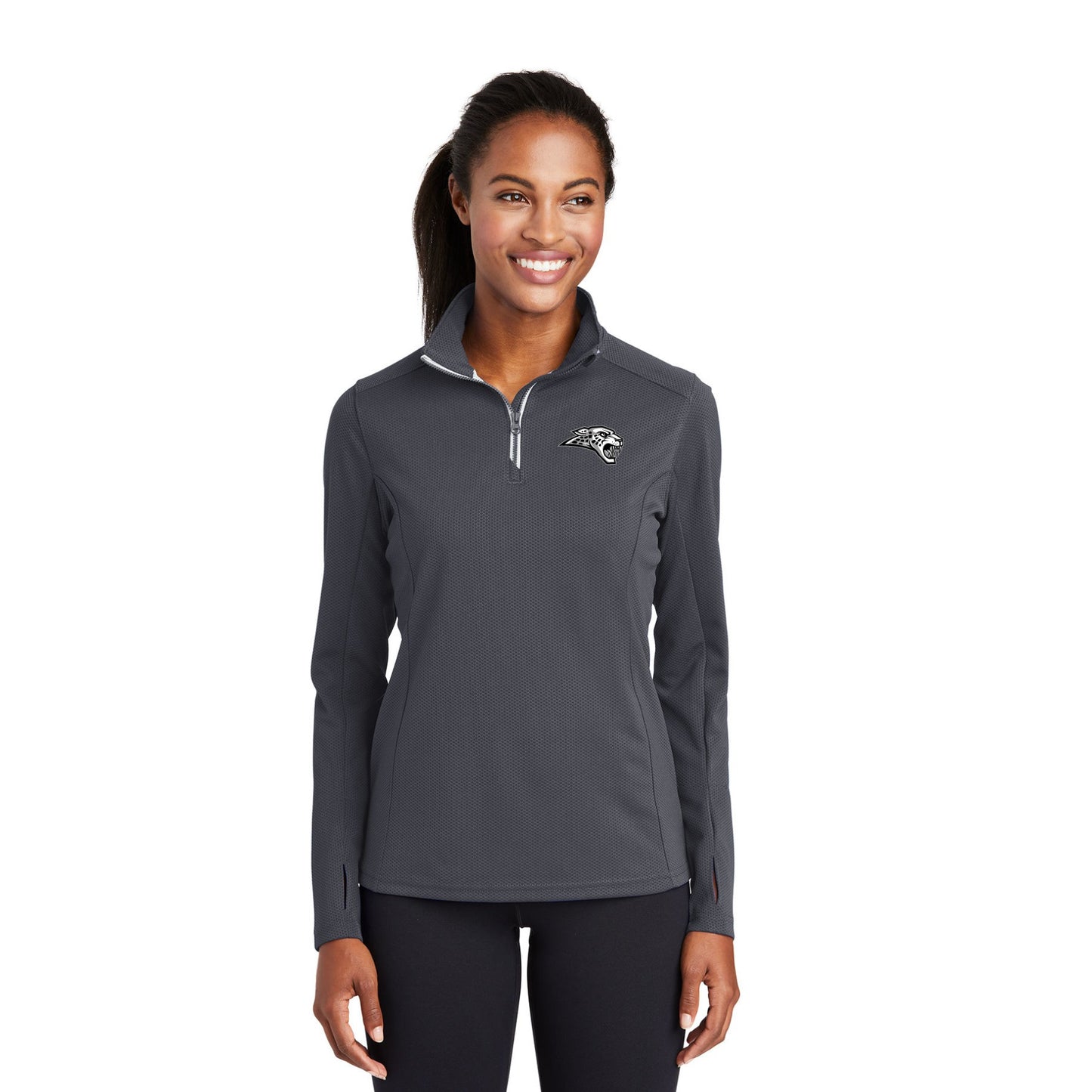 Ladies -Sport-Wick® Textured 1/4-Zip Pullover - (Centennial Jaguars Football 2023)