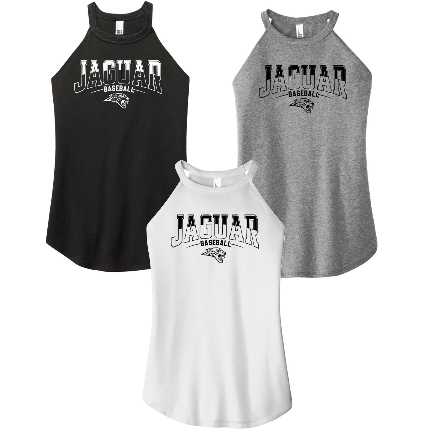 Centennial Jaguars Baseball - Ladies Perfect Tri ® Rocker Tank