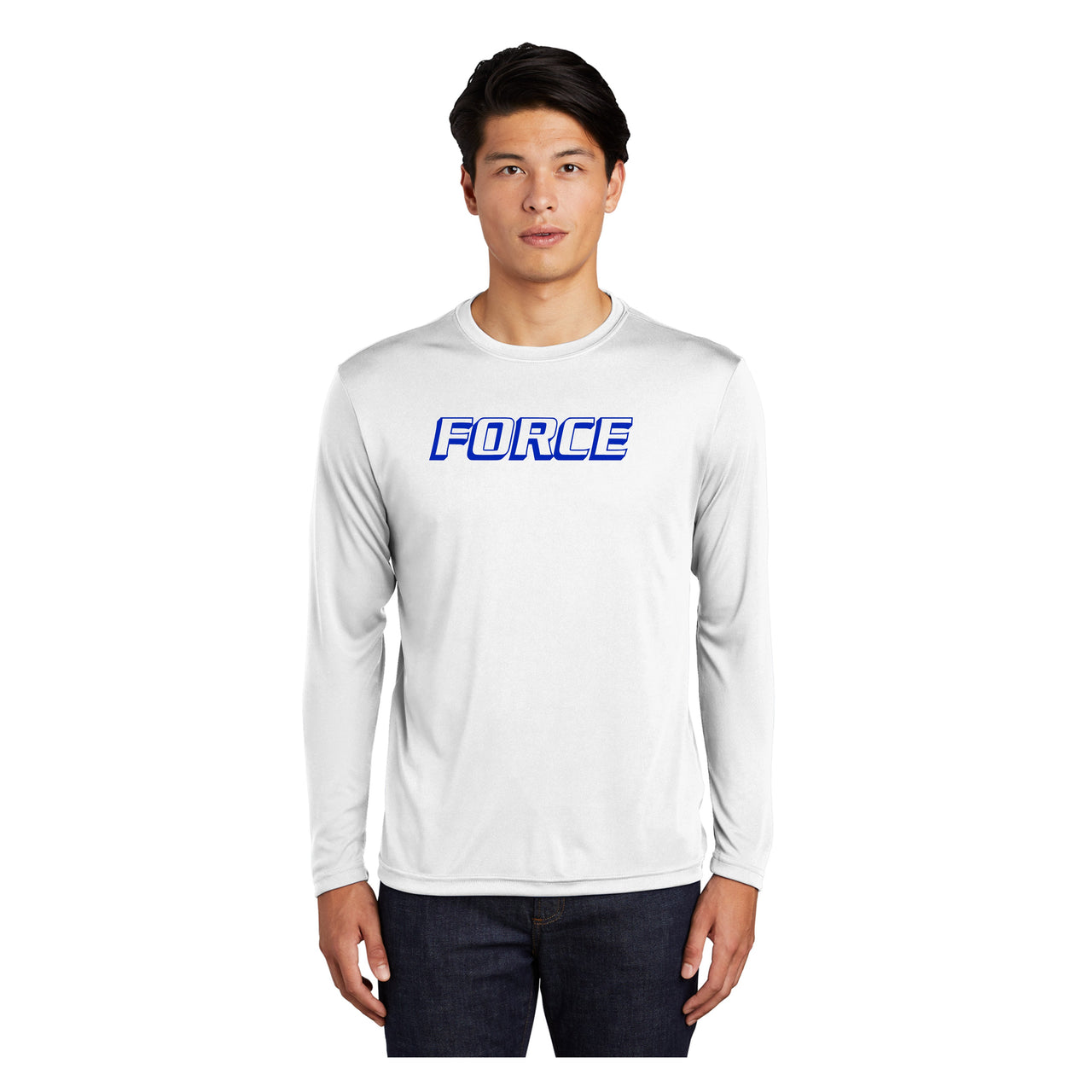 Adult - PosiCharge® Competitor™ Performance LS Tee  (Force Softball)