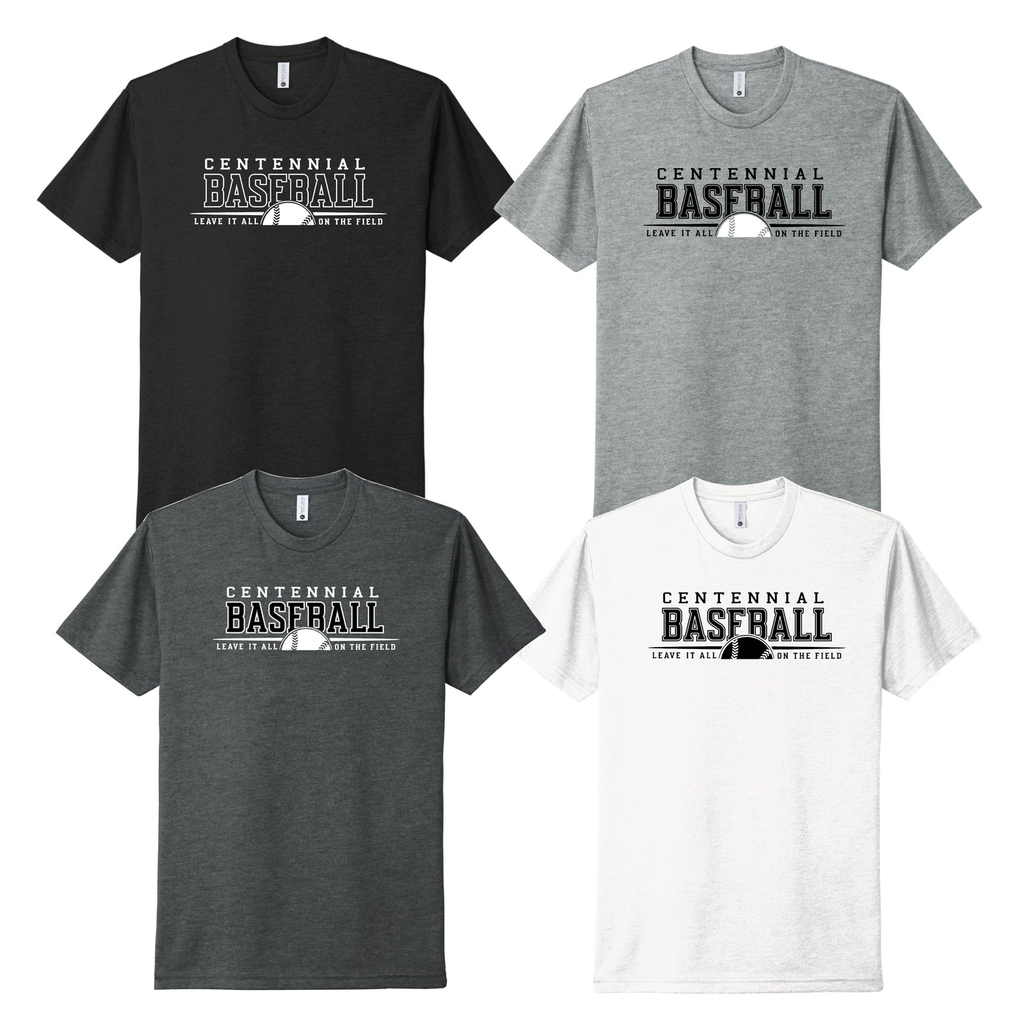 Adult - Unisex Tee - (Centennial Jaguar Baseball)