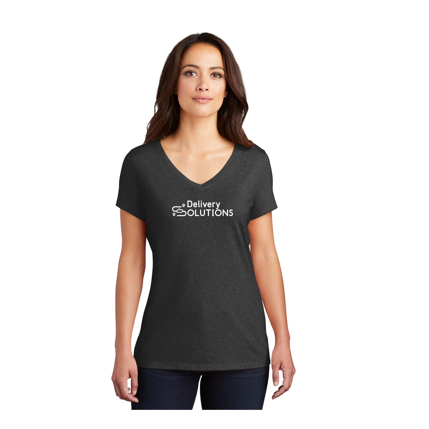 Ladies - Perfect Tri ® V-Neck Tee - District (Delivery Solutions)
