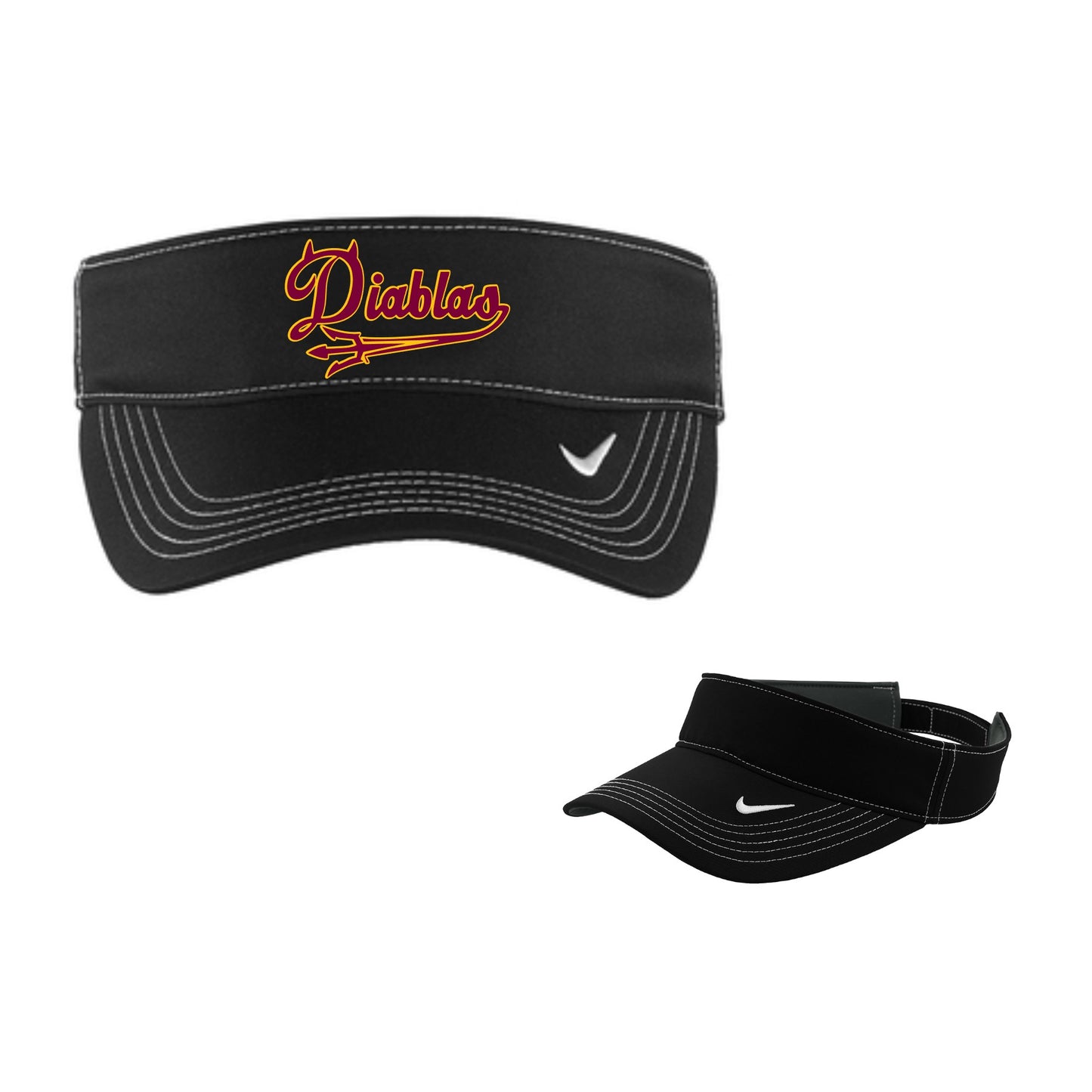 Nike Dri-FIT Swoosh Visor - (Diablas)