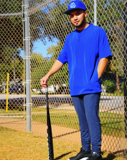 Adult & Youth - Cage Short Sleeve 1/4-Zip Jacket - (ACHS Baseball 2024)