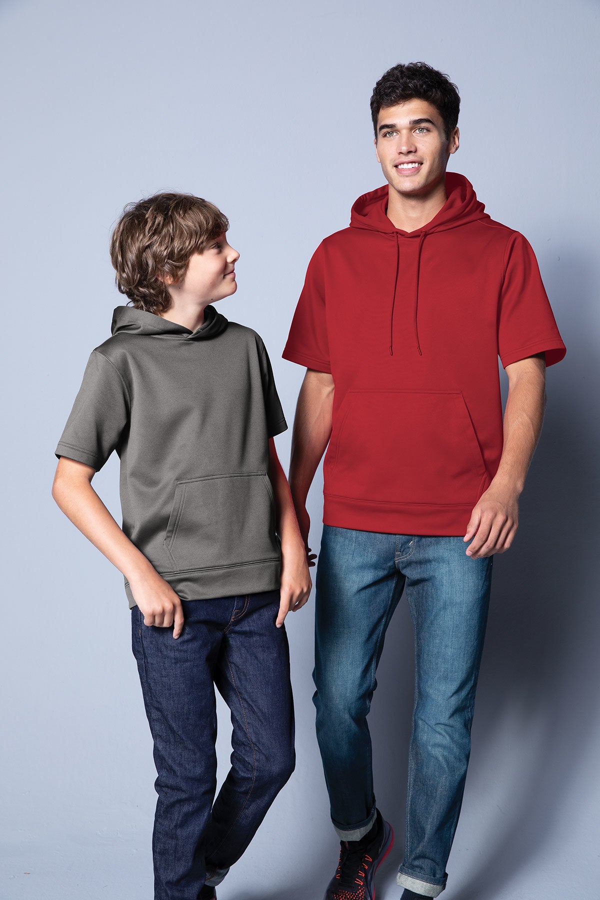 Adult & Youth Short Sleeve Hoodie | Webster Elementary