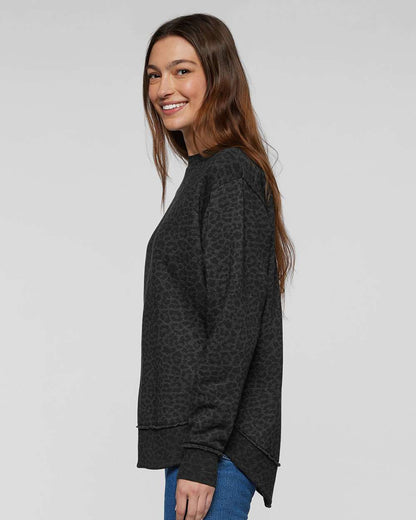 Ladies - LAT Weekend Fleece Crewneck (Centennial Jaguar Collection)