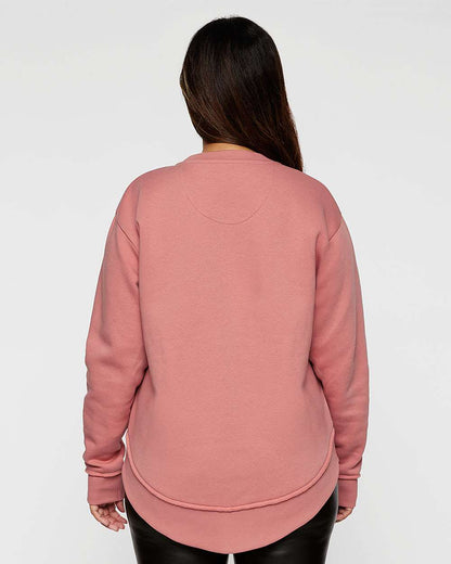 Ladies - LAT Weekend Fleece Crewneck (NE Elementary)