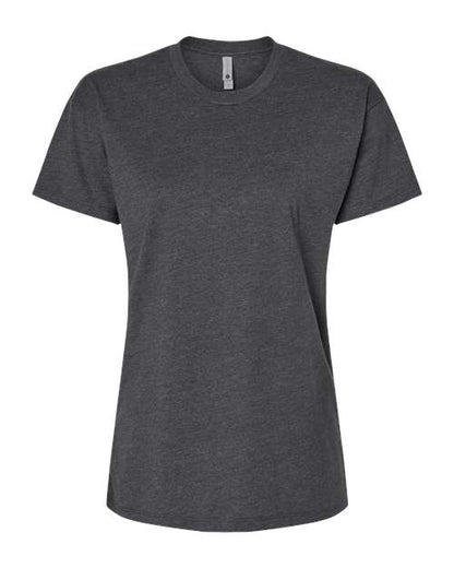 Ladies - Next Level Relaxed Cotton/Poly Tee (Nebraska Gold)