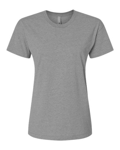 Ladies - Next Level Relaxed Cotton/Poly Tee (Nebraska Gold)