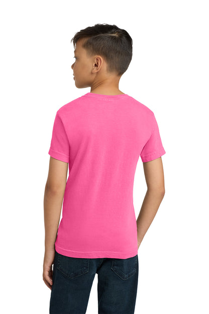 Youth - Fluffy Ghost Patch Tee (Comfort Colors)