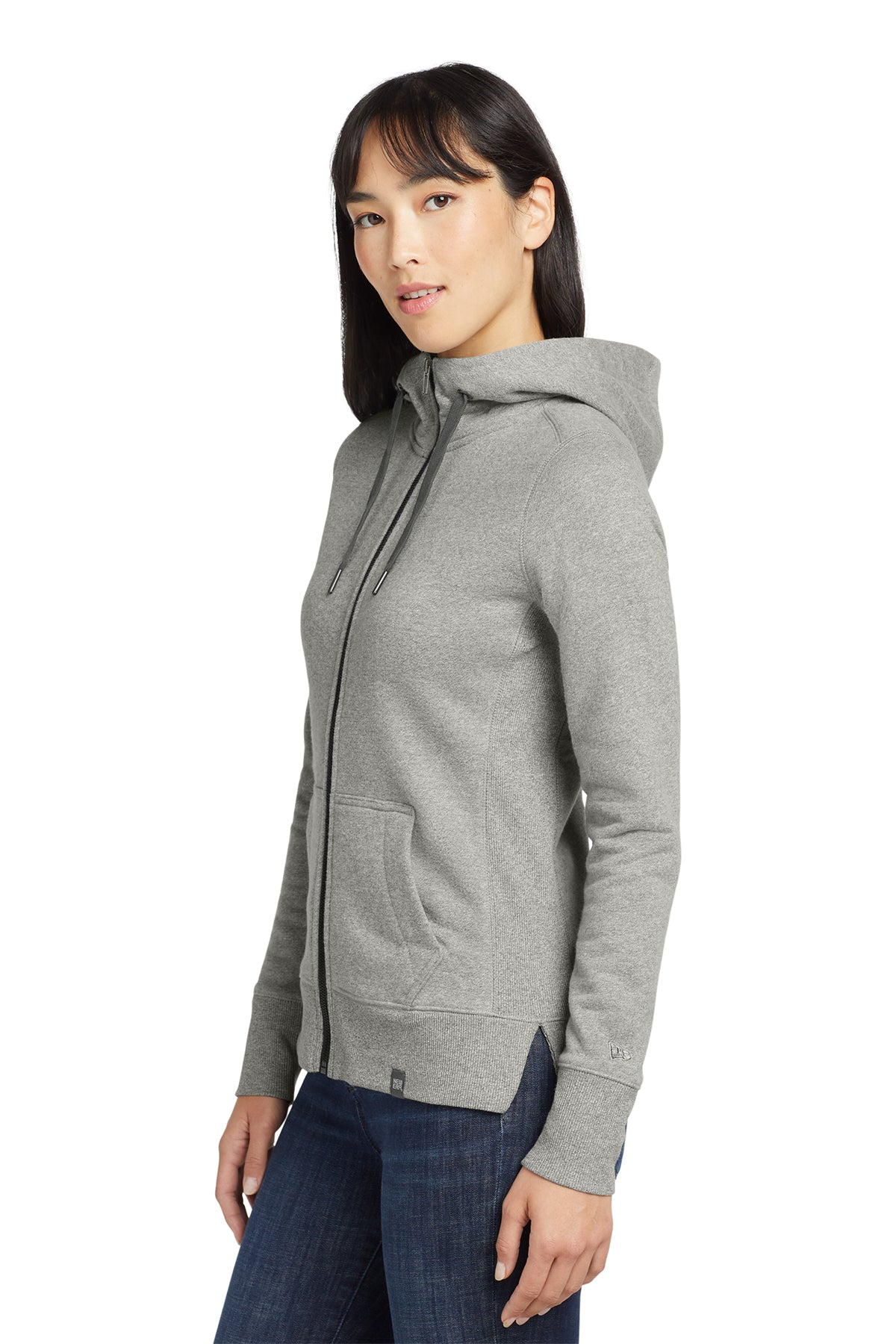 Ladies - New Era - French Terry Full Zip Hoodie (Echelon)