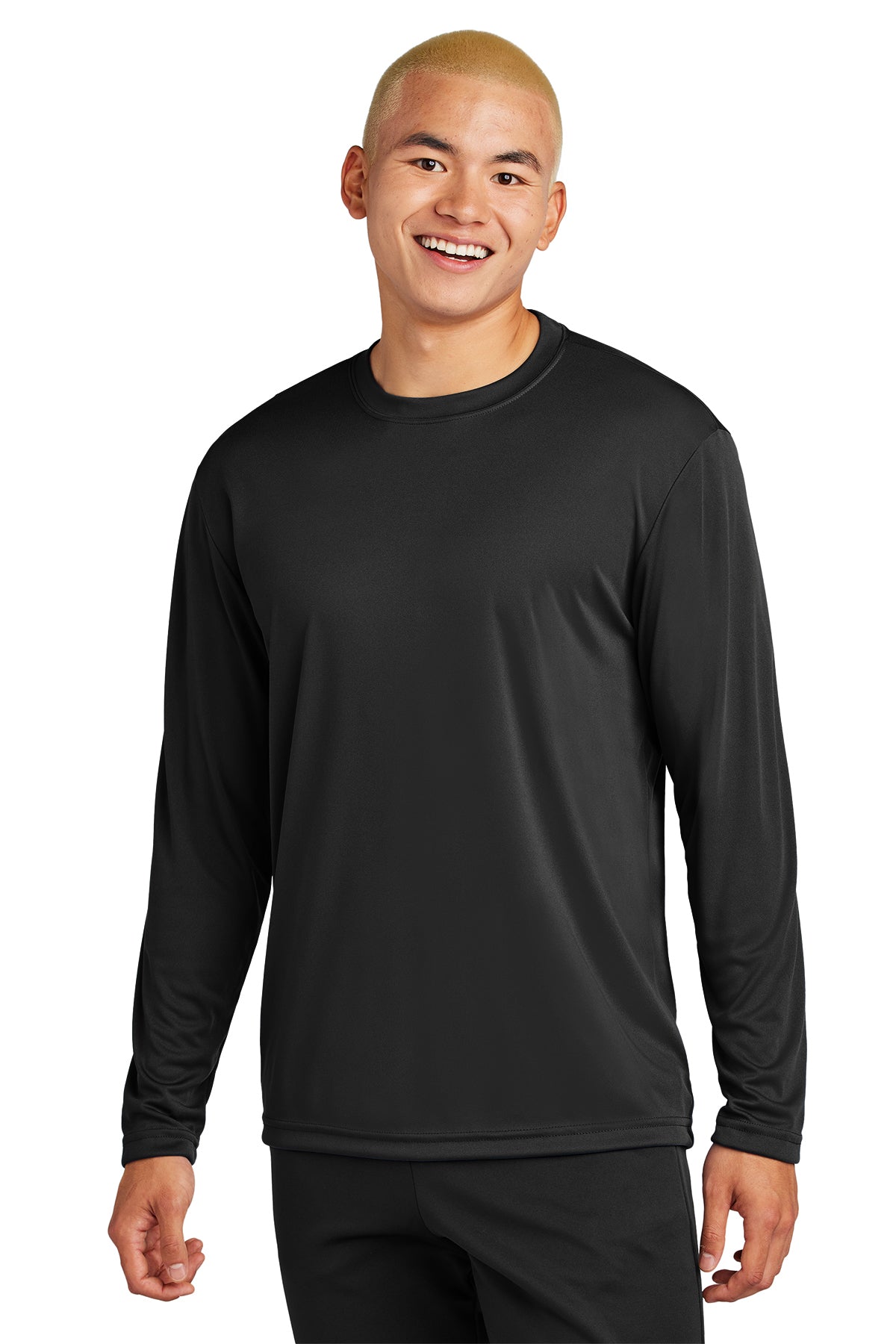 Adult & Youth - Sport Tek Polyester Long Sleeve Tee (Iowa Energy Baseball)