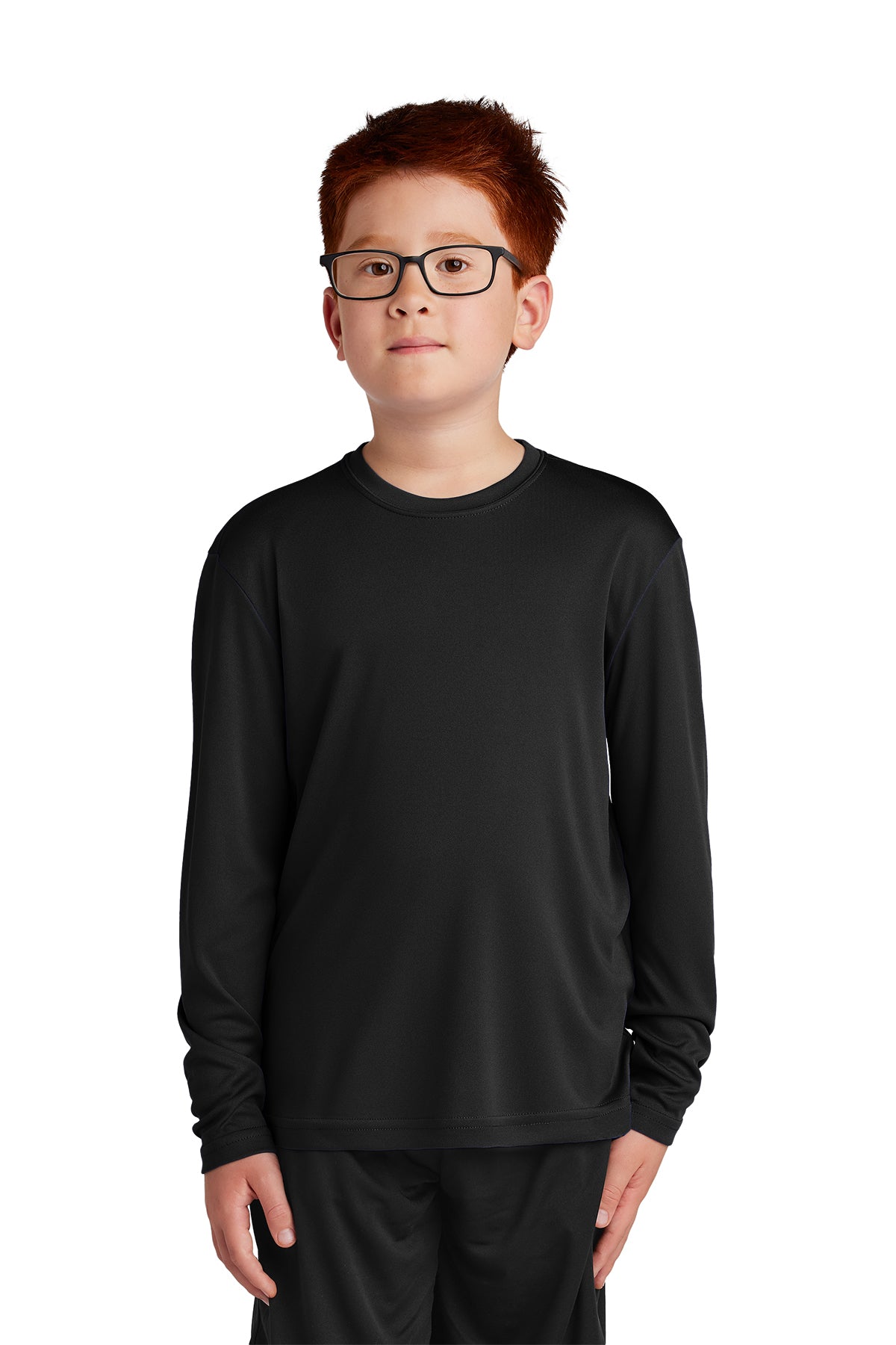 Adult & Youth - Sport Tek Polyester Long Sleeve Tee (Iowa Energy Baseball)