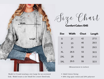 Comfort Colors - Adult Unisex Colorblast Sweatshirt (Branches)