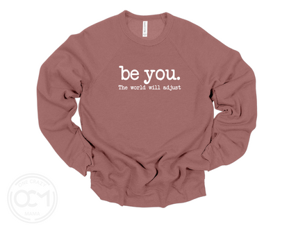 Adult - Bella Crewneck Sweatshirt (be you.)