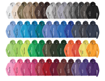 Adult - Pick your Mascot Sequin Patch Sweatshirts (Port & Co)