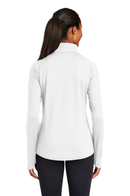 Adult & Ladies - Sport Tek Stretch 1/2-Zip Pullover (Centennial Jaguar Soccer)