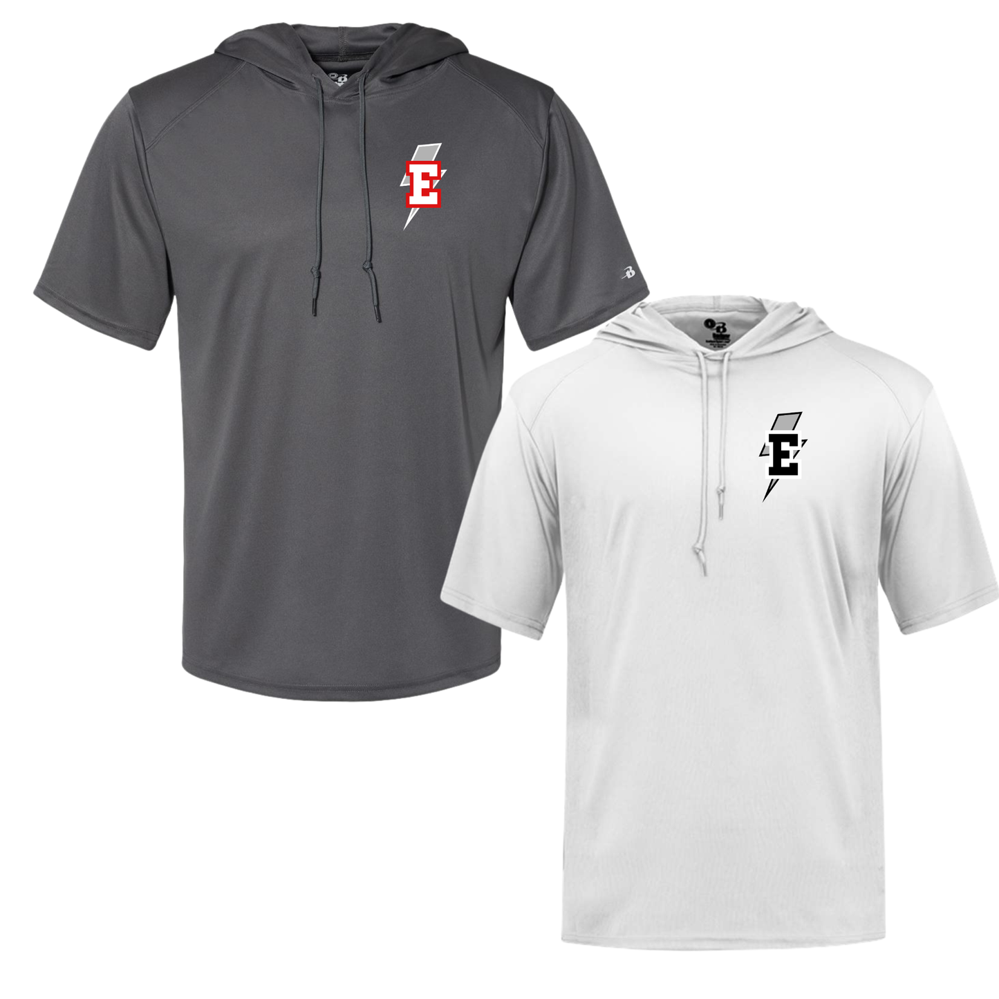 Adult - Badger Poly Hooded Tee (Iowa Energy Baseball)