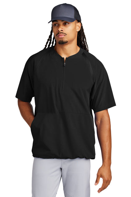 Adult & Youth - Cage Short Sleeve 1/4-Zip Jacket - (Centennial Jaguar Baseball)