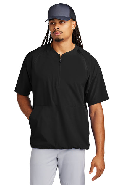 Adult & Youth - Cage Short Sleeve 1/4-Zip Jacket - (Centennial Jaguar Baseball)