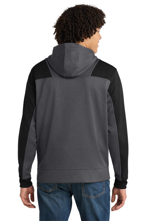 Adult - Fleece Poly 1/4 Zip Hoodie (Ankeny Rugby)