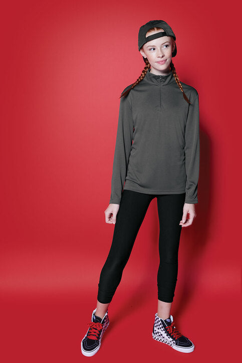 Adult, Ladies & Youth - Sport Tek Performance 1/4-Zip (Iowa Energy Baseball)