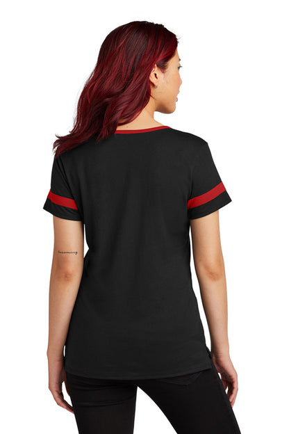 Ladies - Halftime V-Notch Tee (Ankeny Generals Baseball)