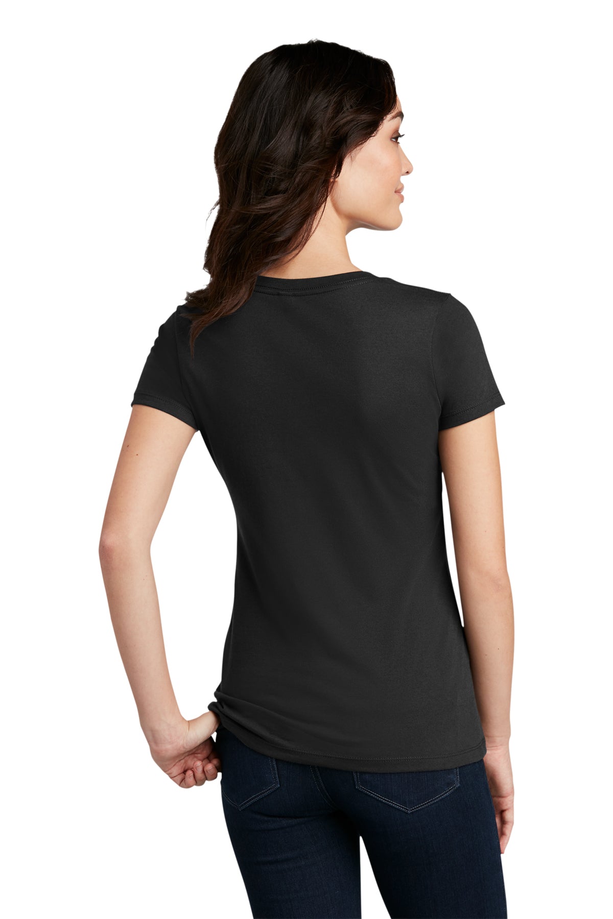 Ladies - District Perfect Tri Tee (Jaguar Cross Country)