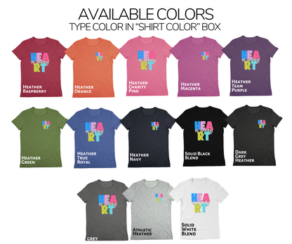 Unisex Cotton/Poly Tee (Heart of Ankeny)
