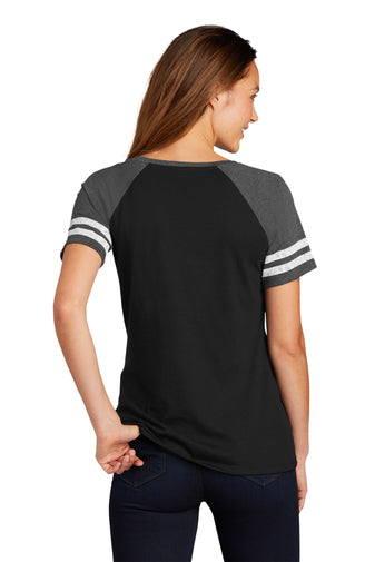 Ladies - District Game V-Neck Tee - (Foster Squad)