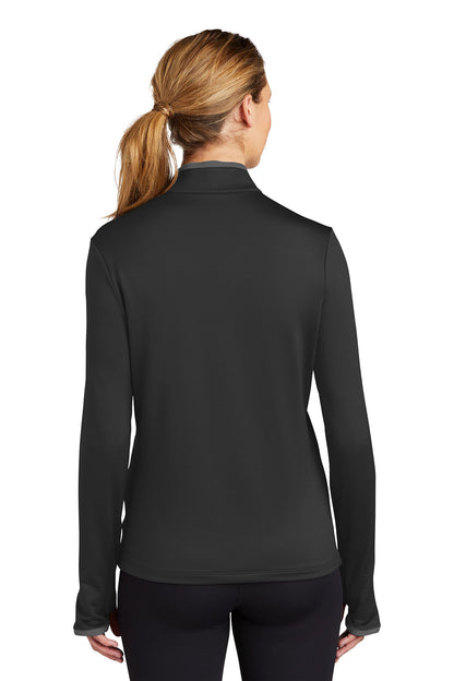 Ladies - Nike Dri-Fit Stretch 1/2 Zip Pull Over- (Ankeny Real Estate Group)