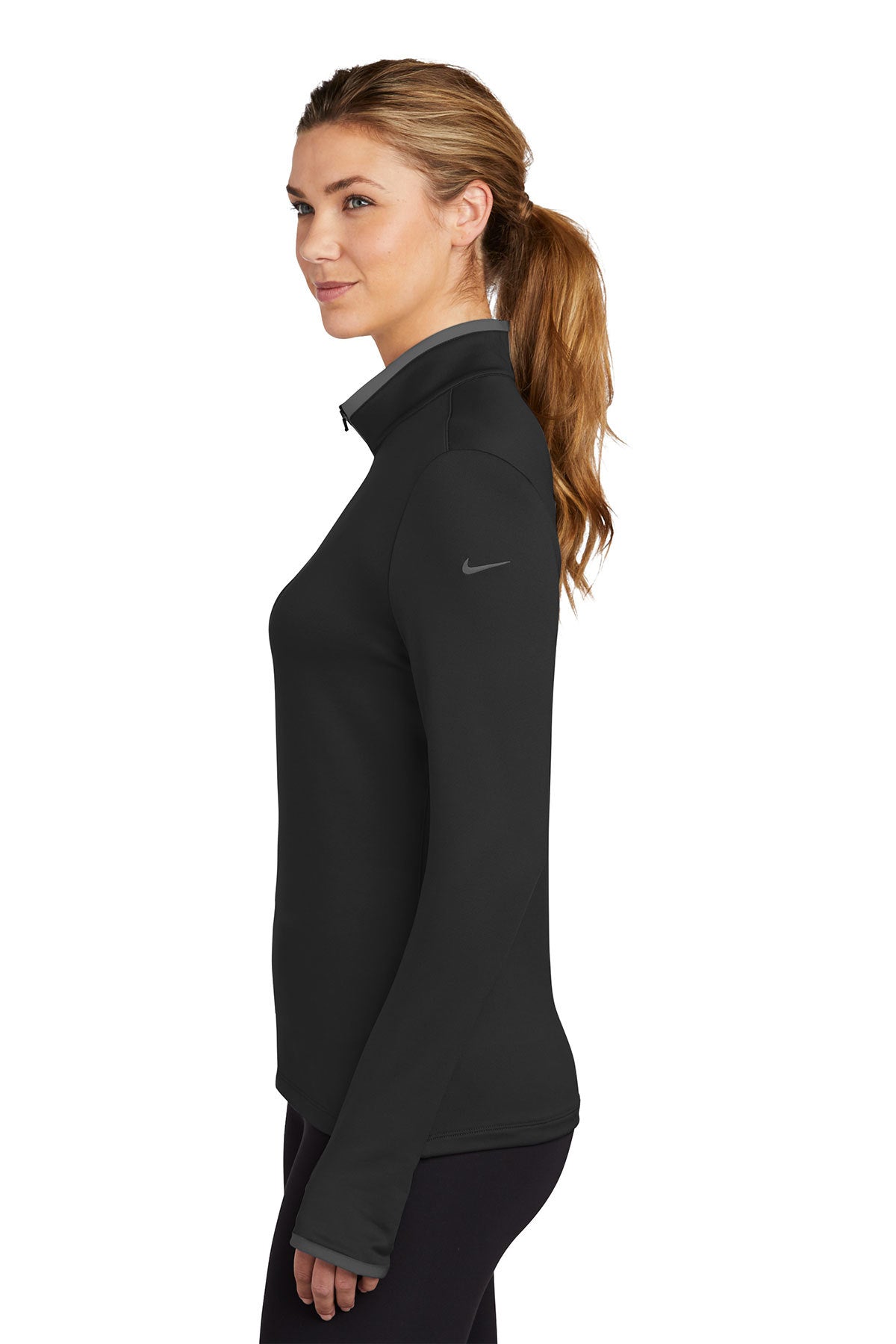 Ladies - Nike Dri-Fit Stretch 1/2 Zip Pull Over- (Ankeny Real Estate Group)