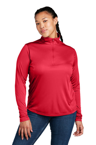 Ladies - Sport Tek 1/4-Zip Pullover (Iowa Energy Baseball)