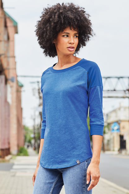 New Era - Ladies Hertitage 3/4 Sleeve Tee (Echelon)