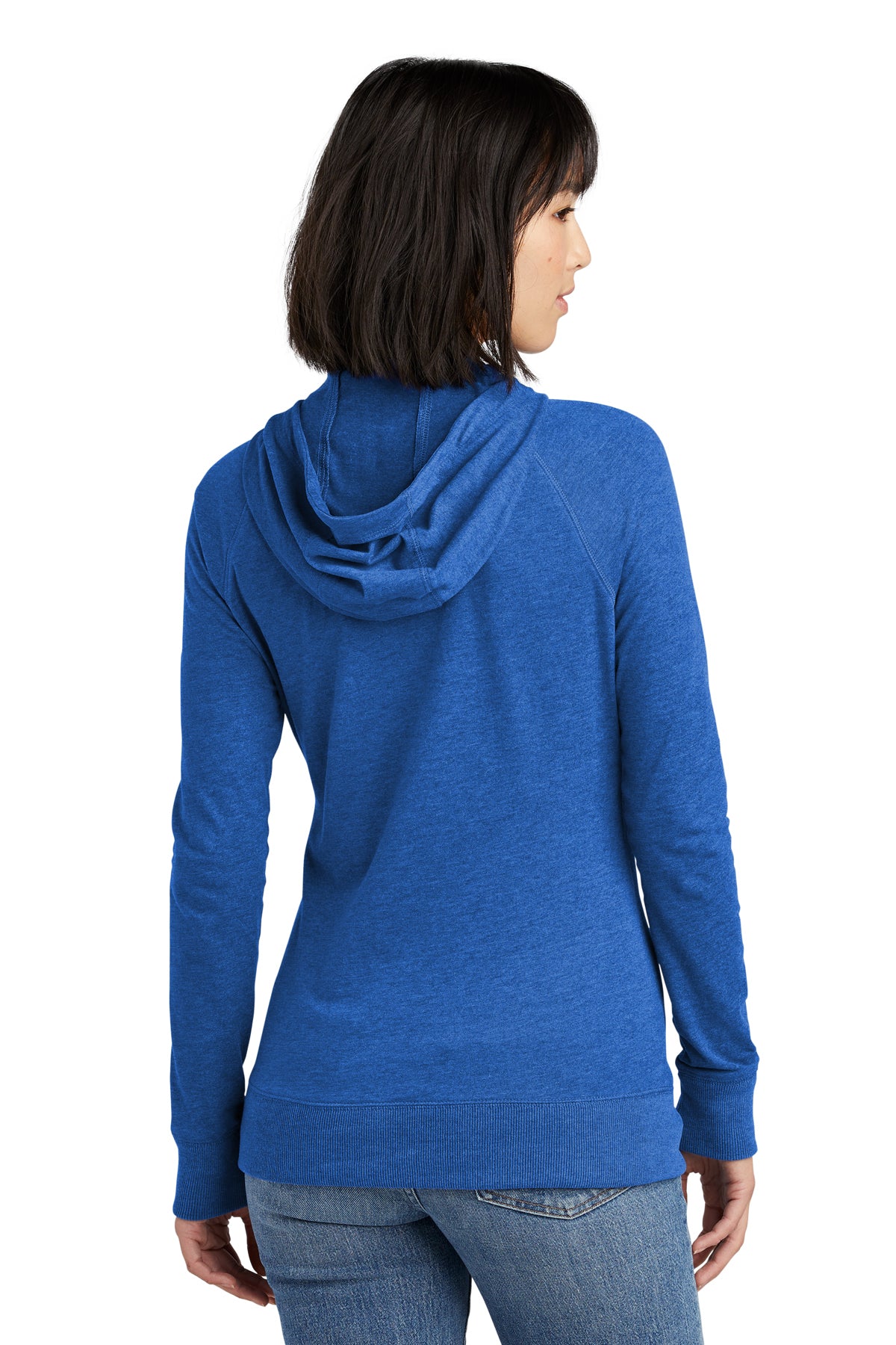 Ladies - New Era - Sueded Full Zip Hoodie (Echelon)