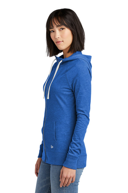 Ladies - New Era - Sueded Full Zip Hoodie (Echelon)