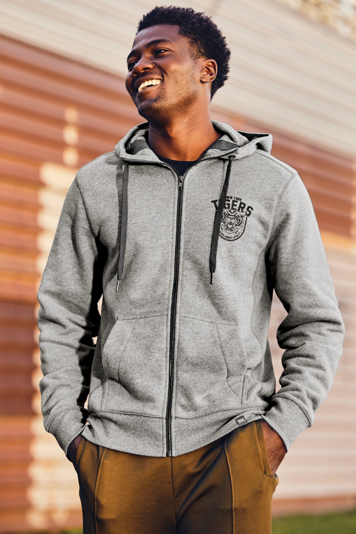 New Era - French Terry Full Zip Hoodie (Echelon)