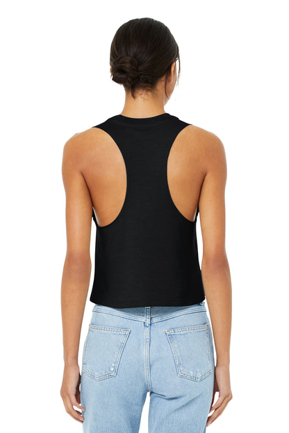 Ladies - Bella Racerback Crop Tank - (Ankeny Real Estate Group)