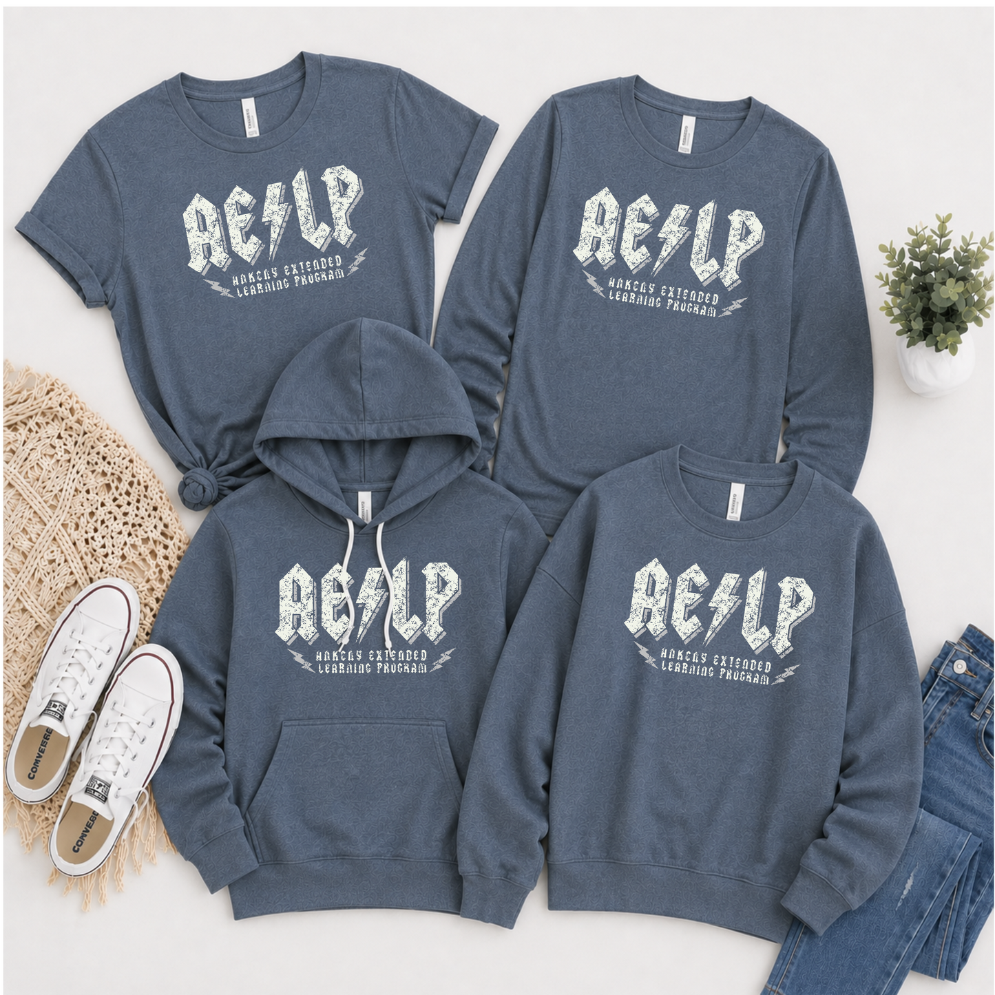 Bella+Canvas - Heather Slate Apparel (AELP)