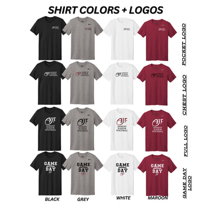 Adult, Ladies & Youth - Nike Legend Poly Tee - (AJF)
