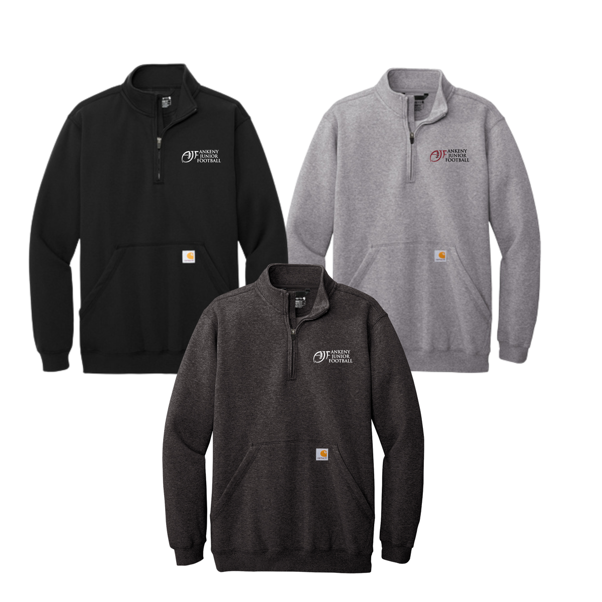 Adult - Carhartt Midweight Loose Fit 1/4 ZIp Sweatshirt - (AJF)
