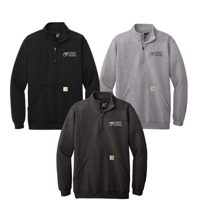 Adult - Carhartt Midweight Loose Fit 1/4 ZIp Sweatshirt - (AJF)
