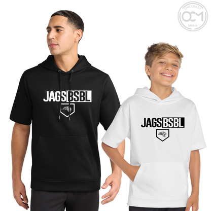 Adult & Youth - Short sleeve Hoodie (Centennial Jaguars Baseball)